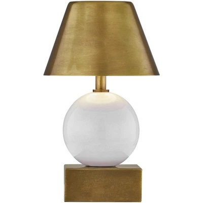 Lámpara de mesa Savoy House Lighting 11-CD06RC-CB Silas cerámica y latón Foto 1 de 4