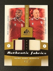 Omar Cummings Conor Casey 2011 SP Game Used Authentic Fabrics Dual /25 - Picture 1 of 2