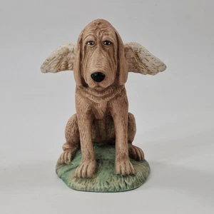 Ceramic Dog with Angel Wings Handcrafted by Diane Bethlehem GA  - FREE SHIPPING - Picture 1 of 8