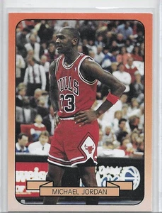 Tarjeta promocional Living Legend 1989-90 Michael Jordan Orange Border Chicago Bulls EK3 - Imagen 1 de 2