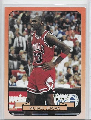 Tarjeta promocional Living Legend 1989-90 Michael Jordan Orange Border Chicago Bulls EK3 Foto 1 de 2
