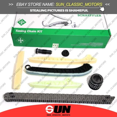 OEM INA Timing Chain Kit for Mercedes-Benz C350 E350 S350 ML350 3.5L 3.0L M272 Foto 1 de 4