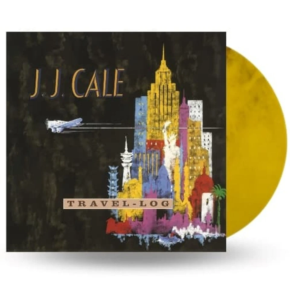 J. J. CALE Travel-Log Silvertone Records Mimosa Marble Coloured Vinyl LP New - Image 1 of 1