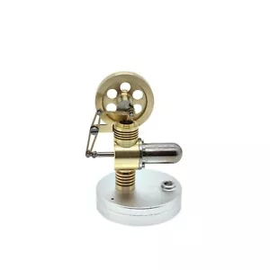 Mini Hot Vertical Stirling Engine Model Electric Generator Physics Steam Power - Bild 1 von 9