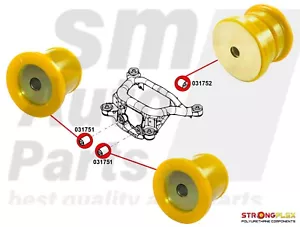 BMW 3 IV E46, X3 I E83 Rear axle differential mount bushing SPORT, 33176751808 - Picture 1 of 4