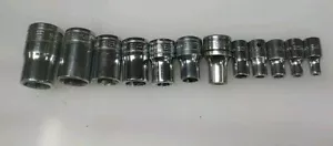 Snap-On 12 pc Combination Drive Inverted TORX Shallow Socket Set E4-E18 - Picture 1 of 7