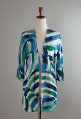 Suéter LAFAYETTE 148 Nueva York $348 Punto Pointelle Cordón Talla Mediana Foto 1 de 4