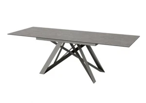 Visage Ceramic Extending Dining Table Grey 160-240 cm - Picture 1 of 4