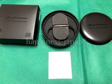 Phiten Necklace RAKUWA Neck X100 Carbon Black 50cm Titanium Unisex Japan New