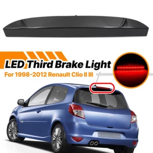 Luz de freno adicional negra tercera 3. Luz freno Renault Clio II III 98-12 - Imagen 1 de 8