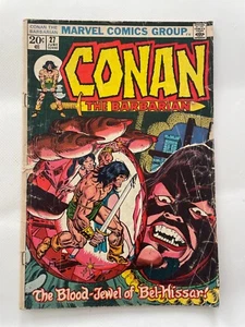 Conan The Barbarian # 27 VG- Marvel Comic Book Barry Smith Kull Sonja 9 LI7 - Picture 1 of 2