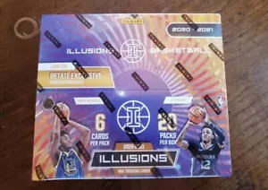 Caja al por menor de baloncesto Panini Illusions 2020-21 ¡¡20 paquetes!! - ¡Sellado de fábrica! - Imagen 1 de 2