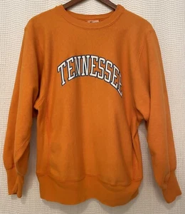 Vintage 80s Champion Reverse Weave Warmup Sweatshirt Tennessee Vols Mens Medium - Picture 1 of 6
