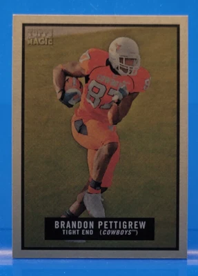 Brandon Pettigrew, TE - Topps-Magic - Cowboys, 2009 - #214 - Mini - Image 1 of 2
