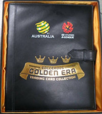 AUSTRALIA SOCCEROOS GOLDEN ERA TRADING CARD COLLECTION DELUXE ALBUM+5 CARD SETS