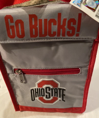 Ohio State Buckeyes 10 inch Lunch Bag Cooler NWT Cover