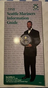 1998 Seattle Mariners Baseball MLB Media GUIDE My Oh My! - Picture 1 of 10