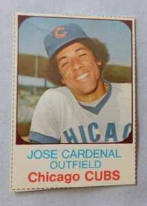 1975 Hostess #65 Jose Cardenal	Chicago Cubs Baseball Card - Picture 1 of 1