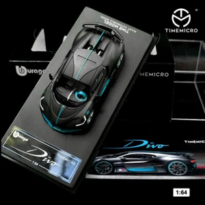 Time Micro & Bburago 1:64 Scale Bugatti Divo Diecast Car Model Collection Toy - Picture 1 of 7