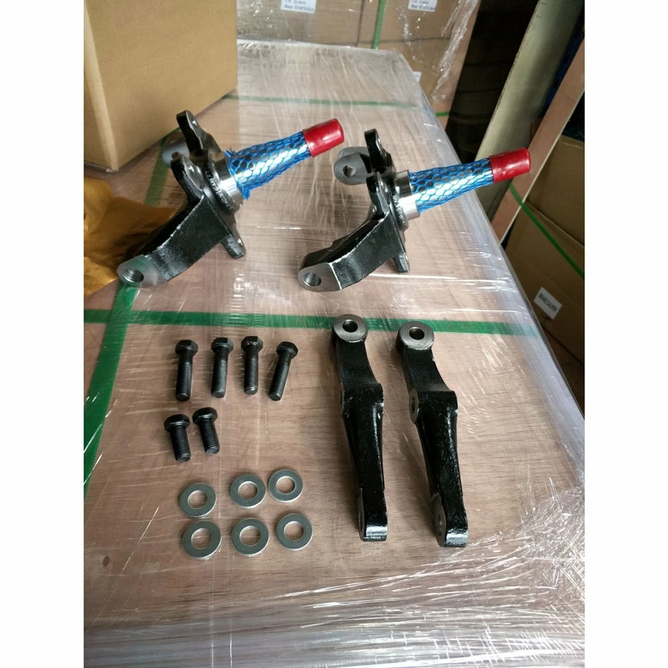 Mustang II IFS Front End Conversion Pro Touring 2" Drop Spindles fits Wilwood GM - Image 1 of 4