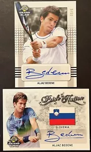 (2) 2018 LEAF ALJAZ BEDENE @ 9/50 @ AUTO AUTOGRAPH GRAND SLAM SLOVENIA - Picture 1 of 1