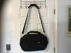 CLEAN Samsonite Black Shoulder Strap & Handle Messenger/Laptop Bag - Picture 1 of 6