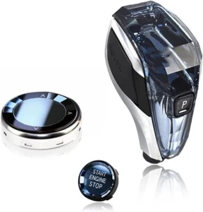 Crystal Central Console Gear Shift Knob Multi-Media Fits For BMW X6 G06 2020-23 - Foto 1 di 10