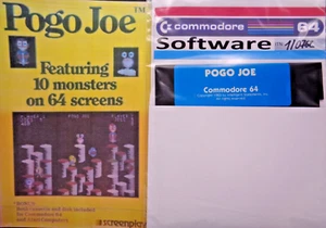 COMMODORE 64/128 -- POGO JOE (SCREENPLAY - DISK) #NOS #NEUWARE - Picture 1 of 2