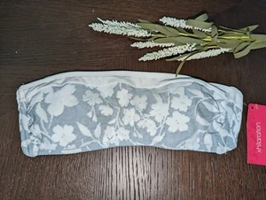 Costume da bagno bikini Xhilaration Junior - grigio floreale - mancano spalline - medio  - Foto 1 di 3