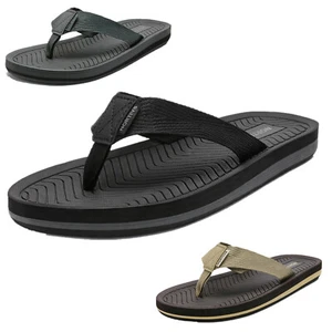 NORTIV 8 Men's Thong Flip Flops Comfortable LightWeight Summer Beach Slippers - Picture 1 of 26