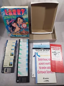 Leisure Suit Larry 5 PC Big Box Disk 3,5" sans notice + Space Quest IV Disk only - Bild 1 von 7