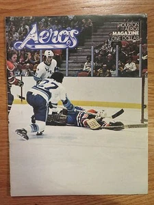 HOUSTON AEROS vs SAN DIEGO MARINERS PHOENIX ROADRUNNERS WHA Program GORDIE HOWE - Picture 1 of 7