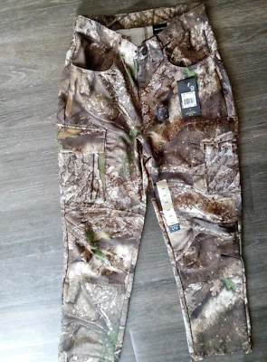 Realtree APX Men’s Scent Control Flex Cargo Pants Mid Layer Size Small 28-30 NWT - Image 1 of 4