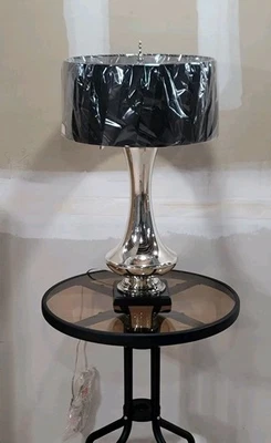 Vintage Murray Feiss Mercury Glass Table Lamps Qty 2 Brand New L9500MG Luxury  - Image 1 of 4
