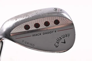 Left Hand Callaway Mack Daddy 4 Lob Wedge / 60 Degree / Stiff Flex Elevate - Picture 1 of 6