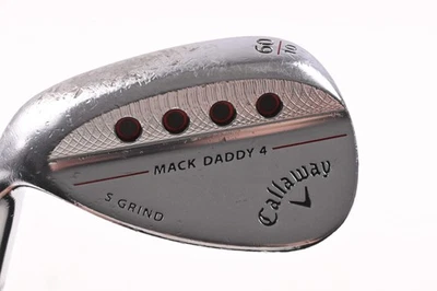Left Hand Callaway Mack Daddy 4 Lob Wedge / 60 Degree / Stiff Flex Elevate - Image 1 of 4