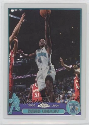 2003-04 Topps Chrome Refractor David Wesley #102 - Image 1 of 2