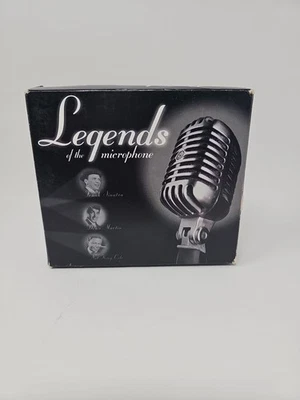 Legends of the Microphone (3 CD set, 2001) Nat King Cole Dean Martin Sinatra - Image 1 of 4