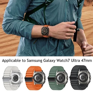 Replacement Wristband Watch Band Comfort Strap Galaxy For Samsung Watch 7 Ultra - Picture 1 of 28