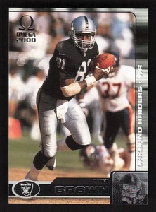 Tim Brown 2000 Pacific Omega #96 Oakland Raiders - Picture 1 of 2