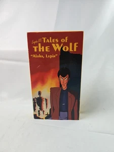 Lupin Third III VHS 1994 Orion Home Video Manga Anime Tales Of The Wolf - Picture 1 of 8