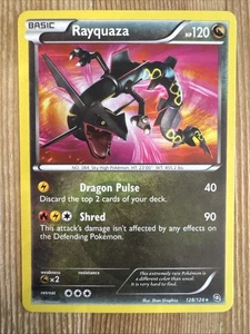 Rayquaza Pokemon Dragons Exalted 128/124 -2014 SECRET RARE Shiny - LP - Bild 1 von 6