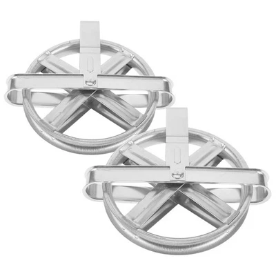  4 pcs Clothes Lines Pulley Replacement Clothing Hanging Rope Iron Pulley for - Image 1 of 4