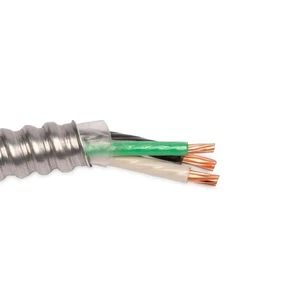 6/2 Metal Clad (MC) Cable with Ground, Aluminum Armored, Stranded Copper Cond... - Picture 1 of 3