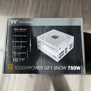 Thermaltake Toughpower GF1 Snow 750W Full Modular Full 80 Plus Gold Power Supply - Picture 1 of 4