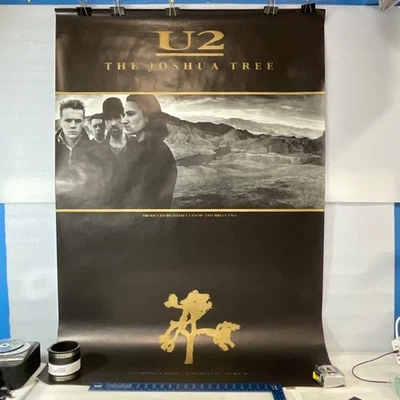 Póster de colección de U2 The Joshua Tree 60 pulgadas x 40 pulgadas álbum promocional Foto 1 de 4