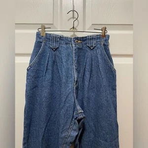 Vintage Womens High Rise Retro Jeans Size 10P Denim Made in USA - Picture 1 of 6