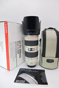 Canon EF 70-200mm F2.8L IS USM Lens - Picture 1 of 9