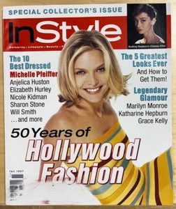 MICHELE PFEIFFER - InSTYLE Mag Dec 1997 - HALLE BERRY - All the Hollywood Stars - Picture 1 of 3