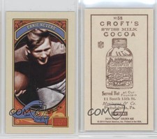 2014 Panini Golden Age Mini Croft's Swiss Milk Cocoa Ernie Nevers #58 HOF